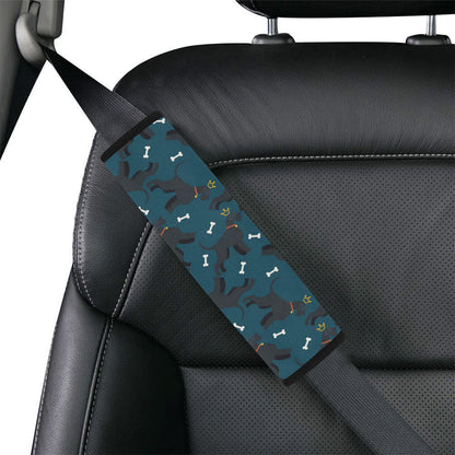 Schnauzers Pattern Print Design A04 Car Seat Belt Cover