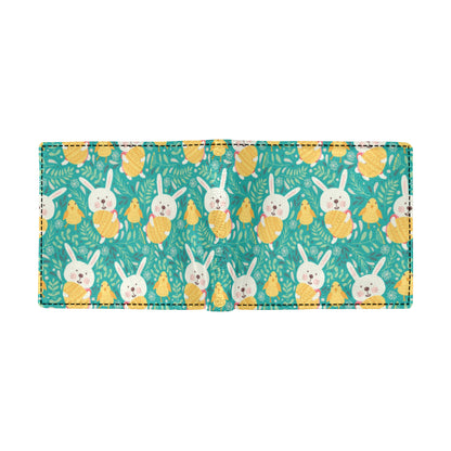 Easter Eggs Pattern Print Design RB02 Men's ID Card Wallet