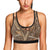 Camo Realistic Tree Forest Autumn Print Sports Bra