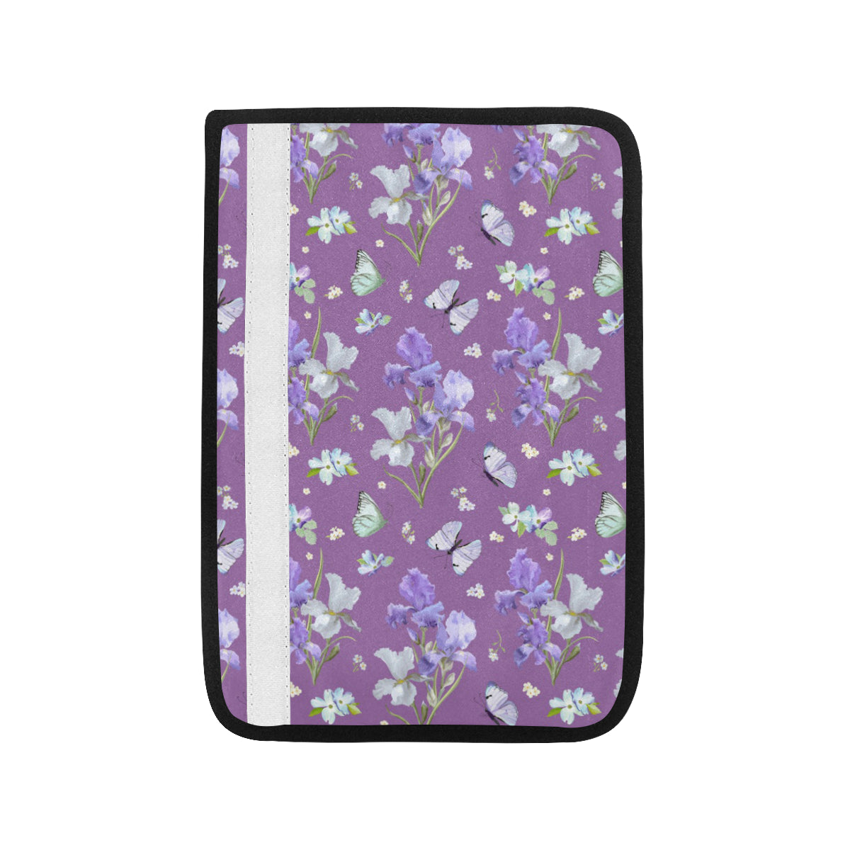 Iris Pattern Print Design IR09 Car Seat Belt Cover