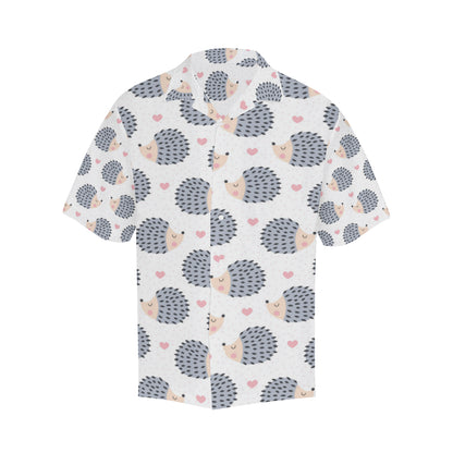 Hedgehog Baby Pattern Print Design 03 Men's Hawaiian Shirt