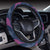 Birds Pattern Print Design 01 Steering Wheel Cover with Elastic Edge