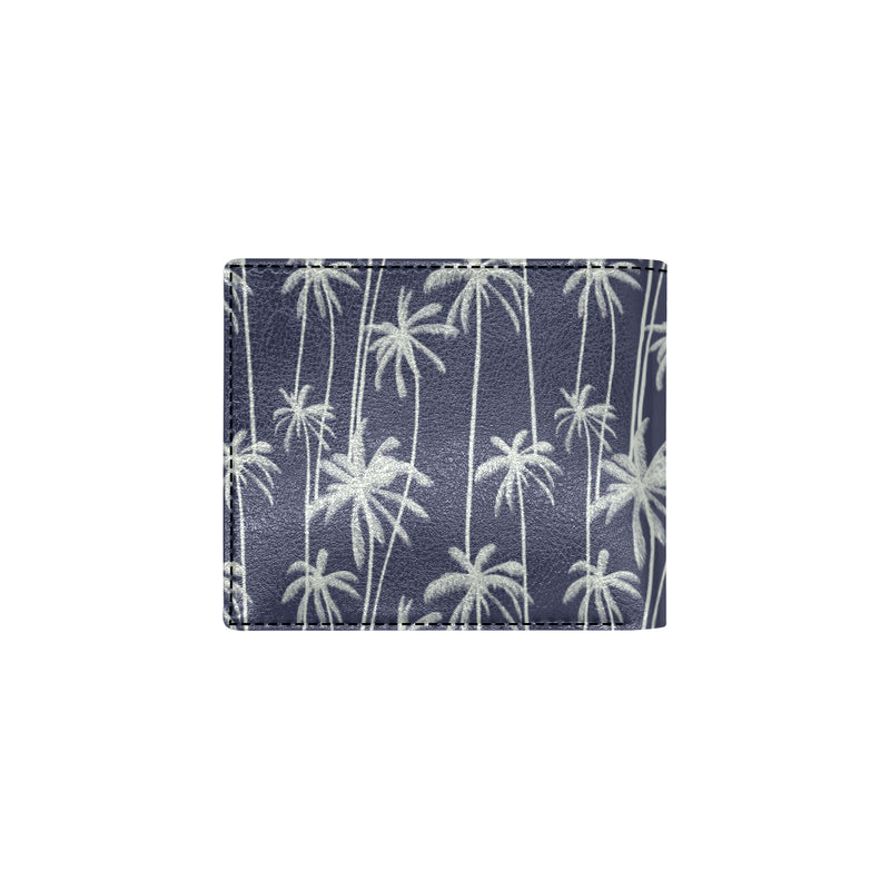 Palm Tree Pattern Print Design PT06 Men's ID Card Wallet