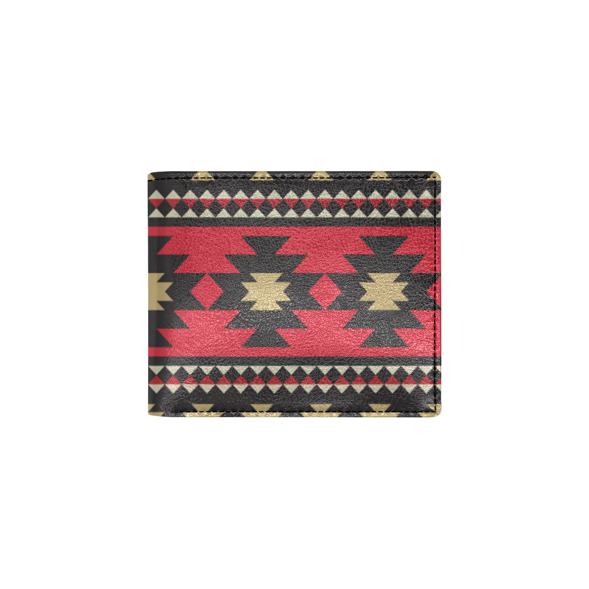 Navajo Pattern Print Design A04 Men's ID Card Wallet