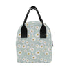 Daisy Pattern Print Design DS012 Insulated Lunch Bag