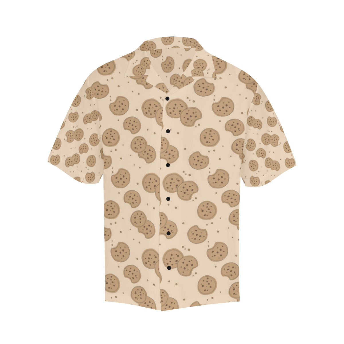 Biscuit Pattern Print Design 02 Men's Hawaiian Shirt