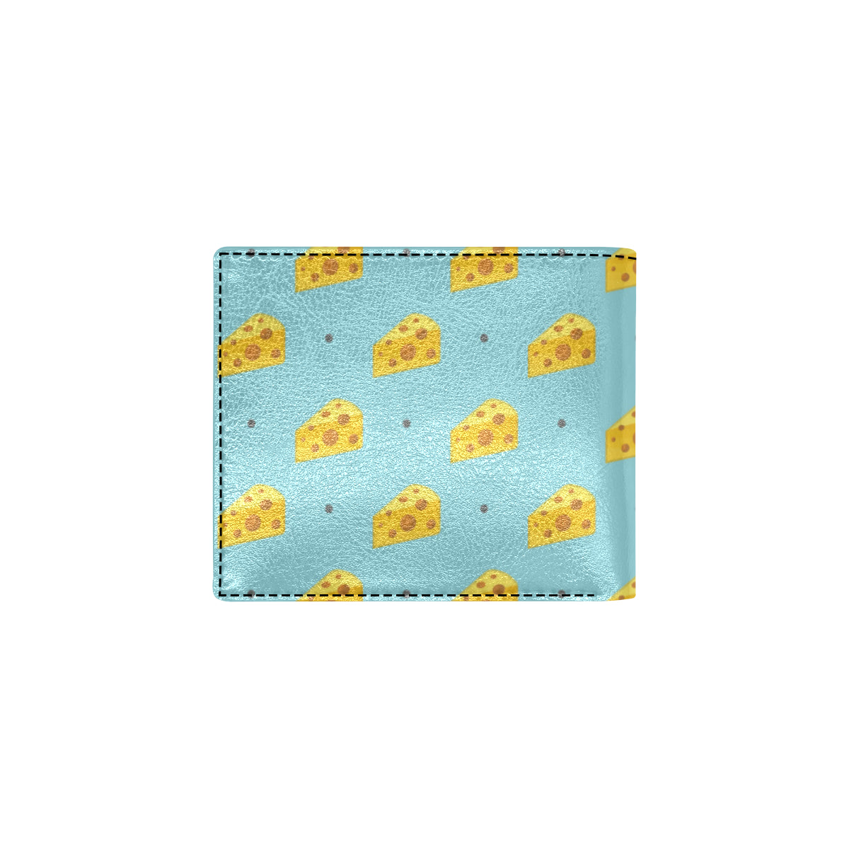 Cheese Pattern Print Design 02 Men's ID Card Wallet