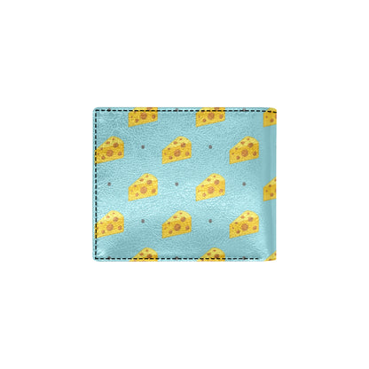 Cheese Pattern Print Design 02 Men's ID Card Wallet