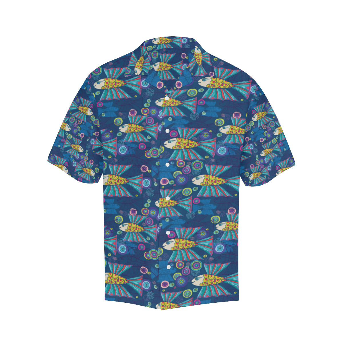 Flying Fish Pattern Print Design 01 Men's Hawaiian Shirt