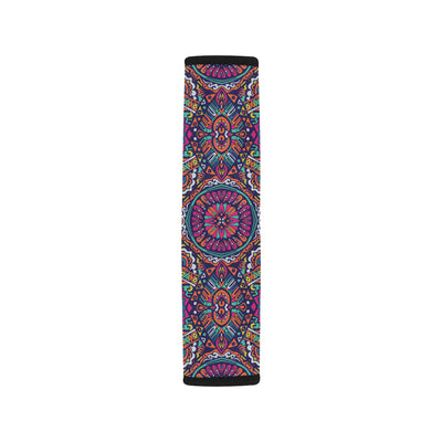 Boho Pattern Print Design 06 Car Seat Belt Cover