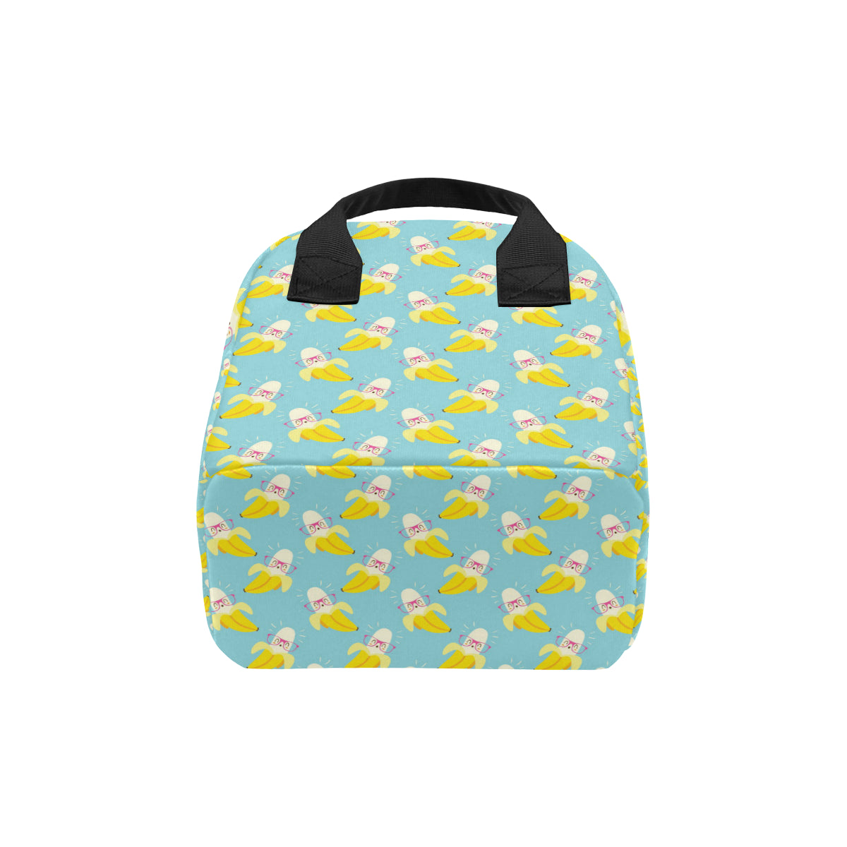 Banana Pattern Print Design BA07 Insulated Lunch Bag