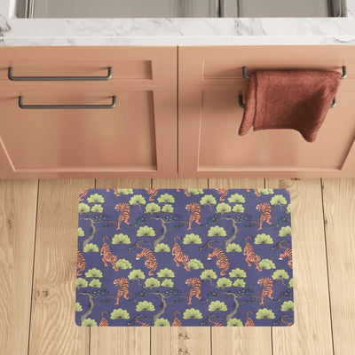 Tiger Pattern Japan Style Kitchen Mat