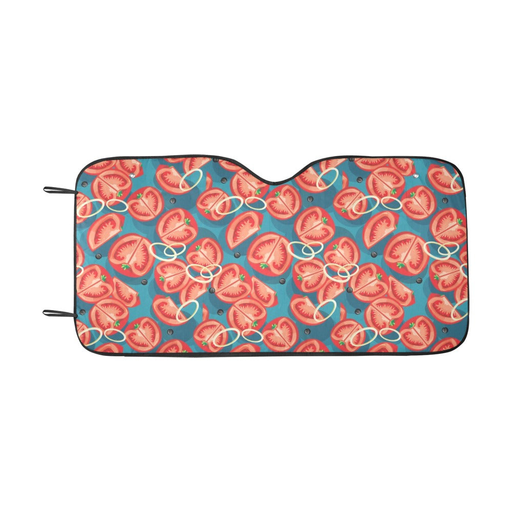 Tomato Print Design LKS301 Car front Windshield Sun Shade
