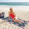 Sugar Skull Print Design LKS308 Beach Towel 32" x 71"