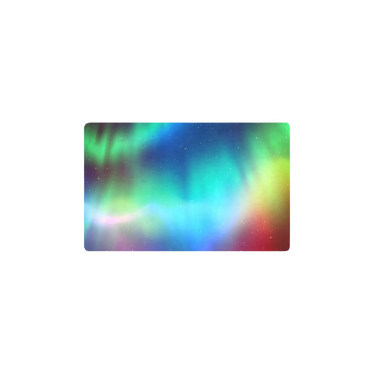 Aurora Borealis Pattern Print Design 02 Kitchen Mat