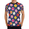 Hibiscus Colorful Print Design LKS301 Men's All Over Print T-shirt