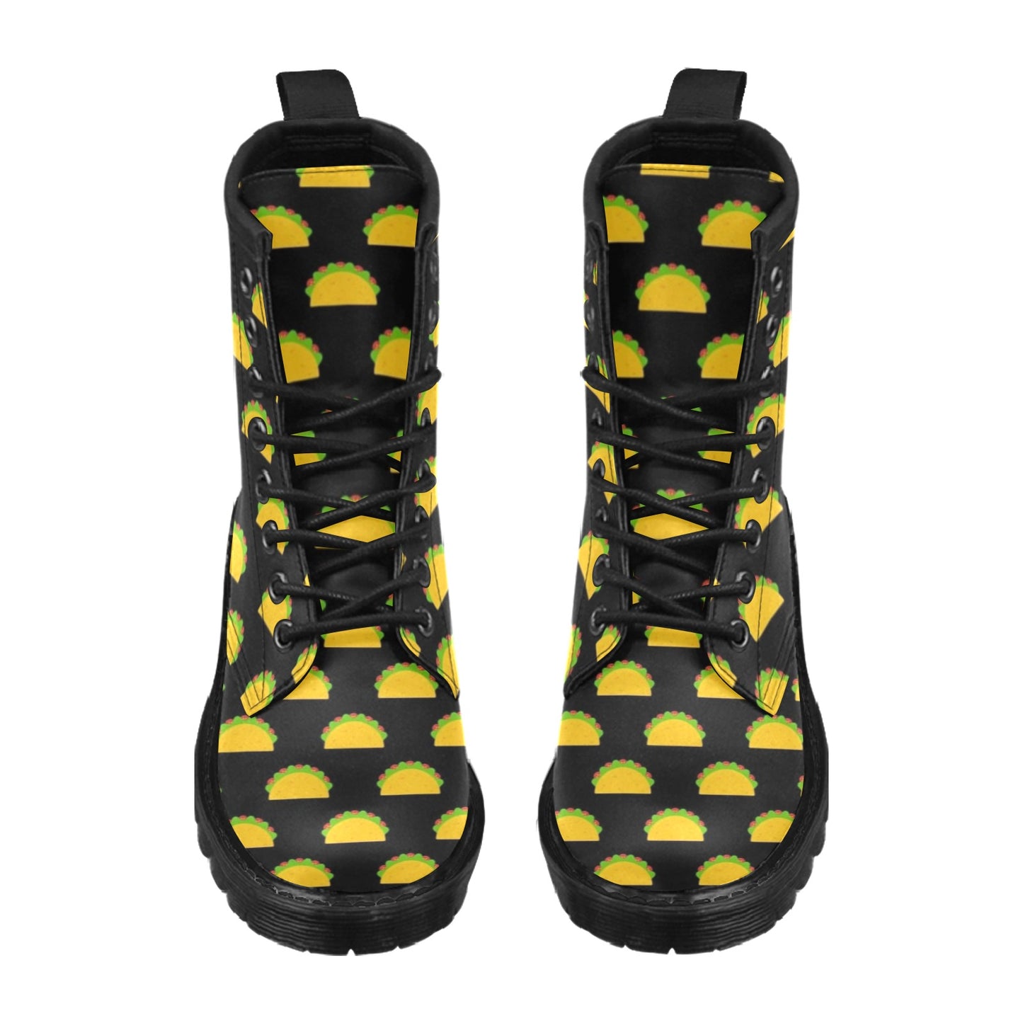 Taco Pattern Print Design TC06 Women's Boots