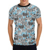 Zebra Print Design LKS305 Men's All Over Print T-shirt