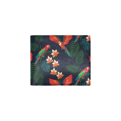 Macaw Pattern Print Design 02 Men's ID Card Wallet