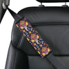 Ganesha Indian Pattern Print Design 03 Car Seat Belt Cover