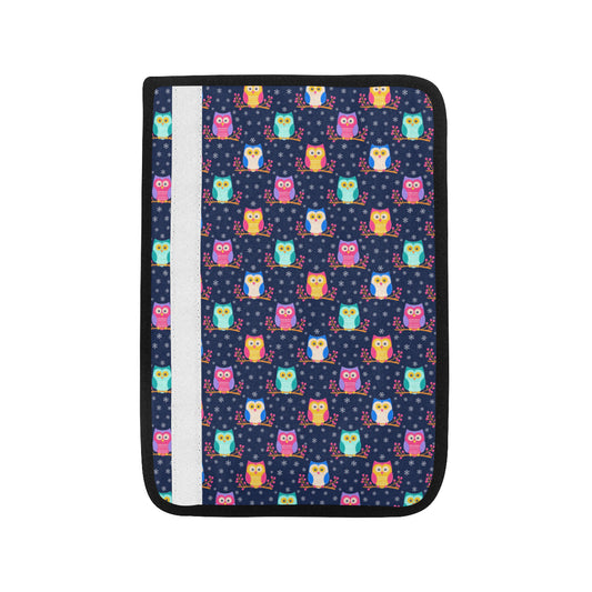 Owl Cute Themed Design Print Car Seat Belt Cover