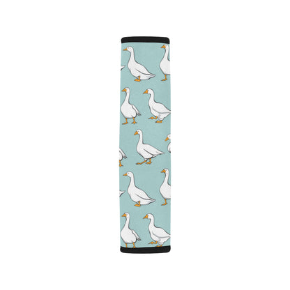 Goose Pattern Print Design 02 Car Seat Belt Cover