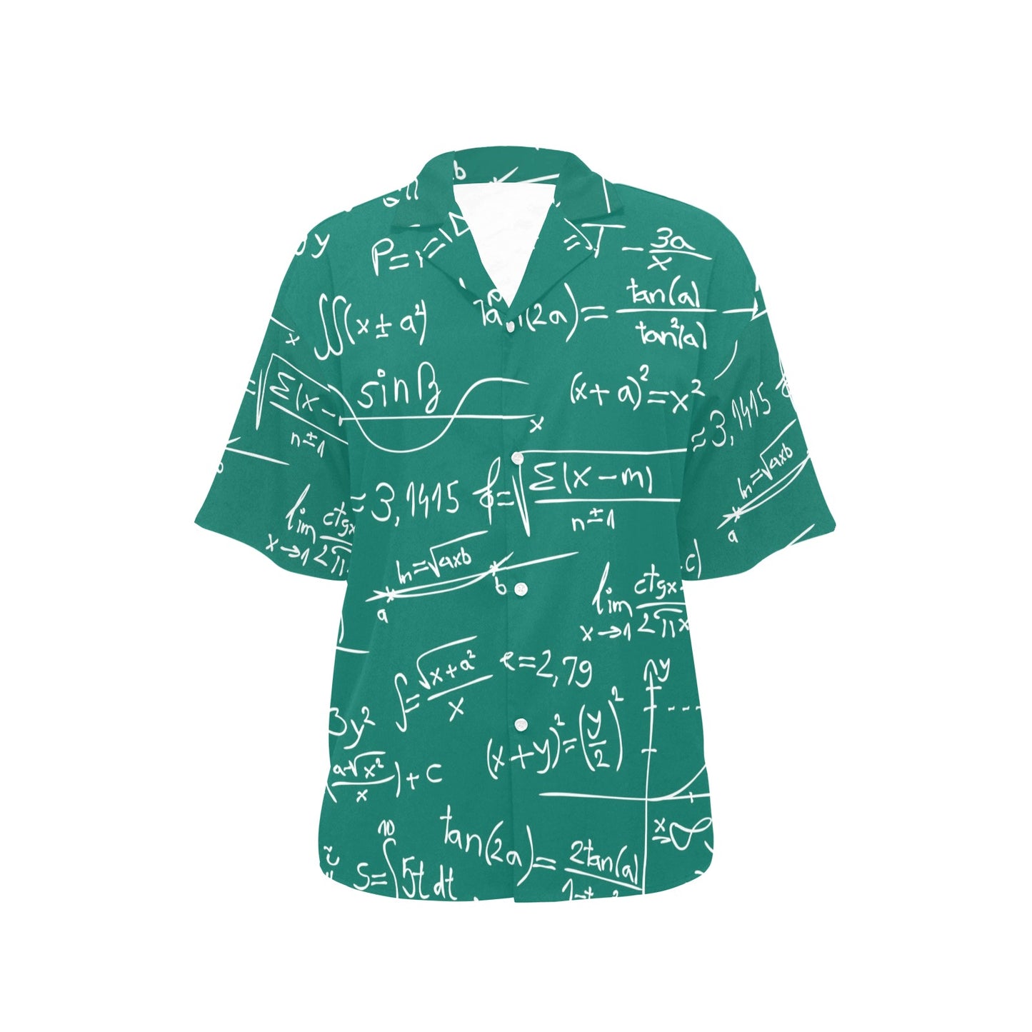 Math Pattern Print Design 01 Women's Hawaiian Shirt