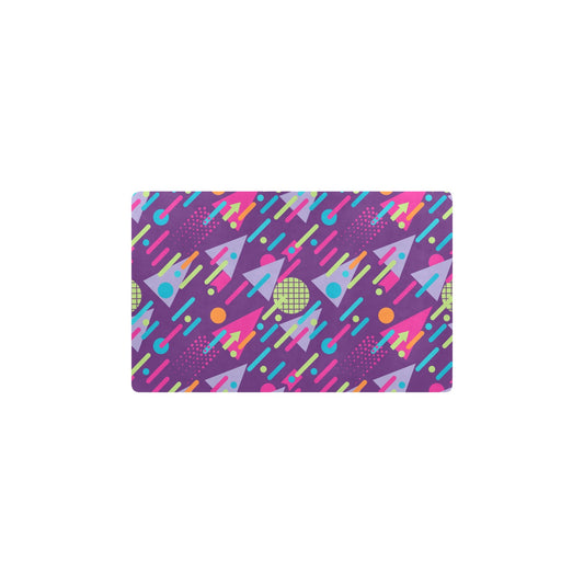 90s Pattern Print Design 4 Kitchen Mat