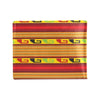 Mexican Blanket Ornament Print Pattern Men's ID Card Wallet