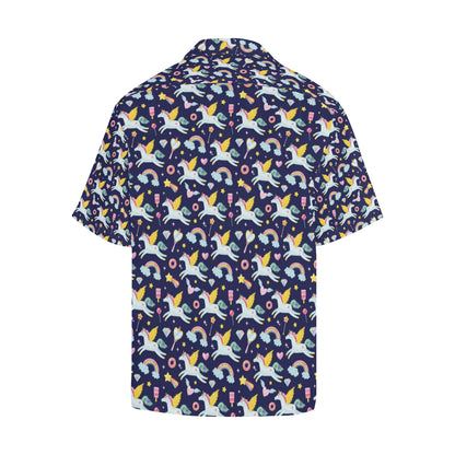 Pegasus Pattern Print Design 05 Men's Hawaiian Shirt