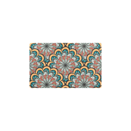 Mandala Pattern Print Design 01 Kitchen Mat