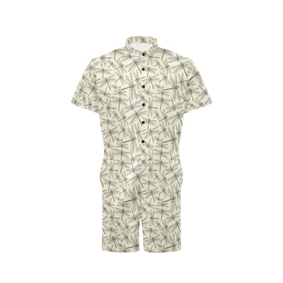 Dragonfly Print Design LKS402 Men's Romper