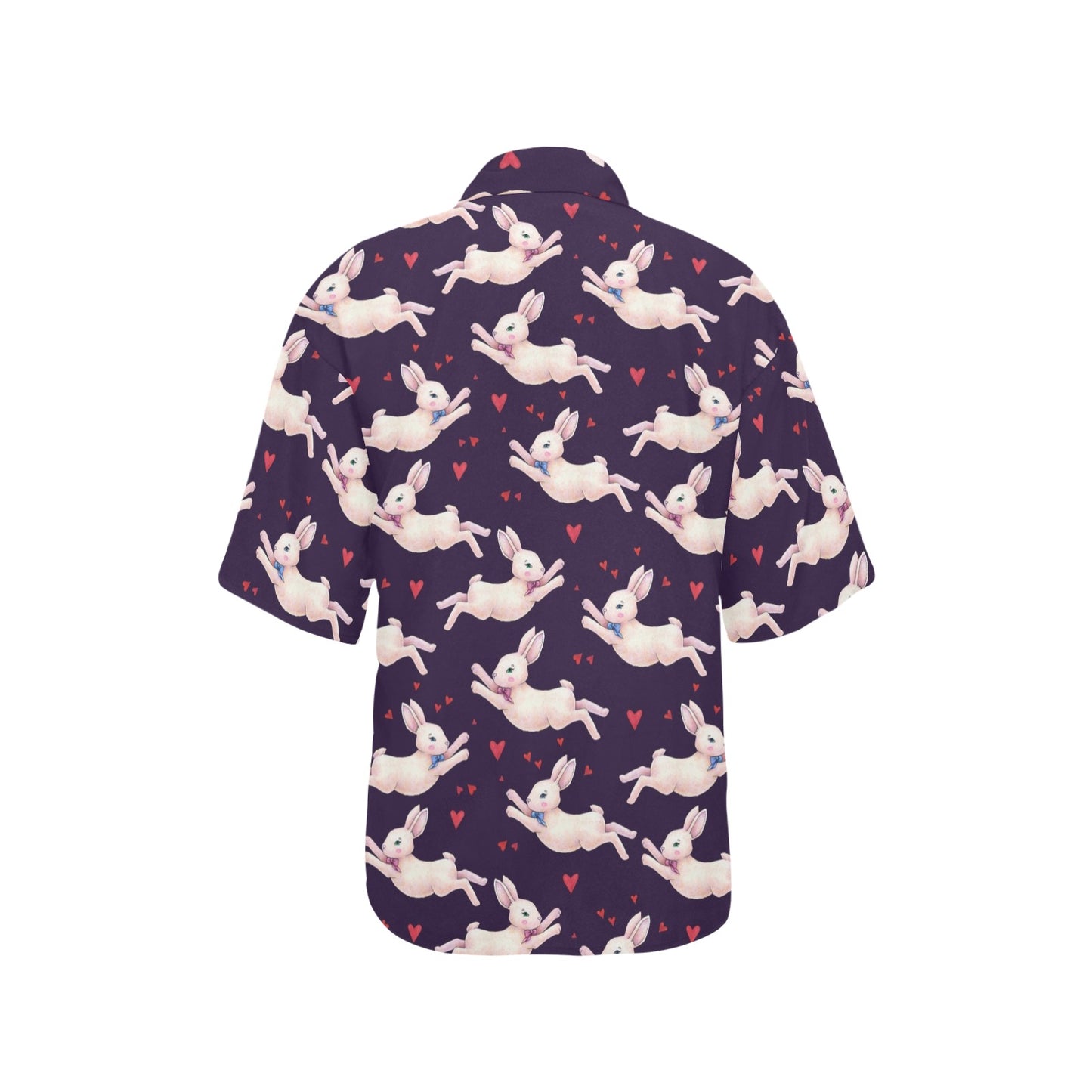 Rabbit Pattern Print Design RB016 Women's Hawaiian Shirt