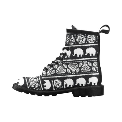 Elephant Pattern Women's Boots