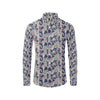 Bird Of Paradise Pattern Print Design 03 Men's Long Sleeve Shirt