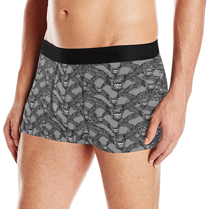 Bat Pattern Print Design 04 Men's Boxer Briefs