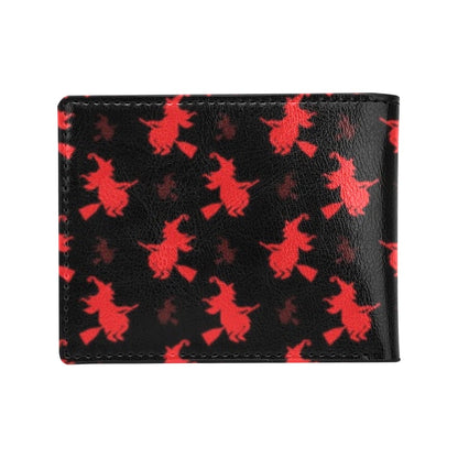 Witch Print Design LKS308 Men's ID Card Wallet