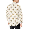 Cowboy Pattern Print Design 01 Men's Long Sleeve Shirt