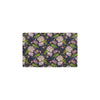 lotus Embroidered Pattern Print Design LO06 Kitchen Mat