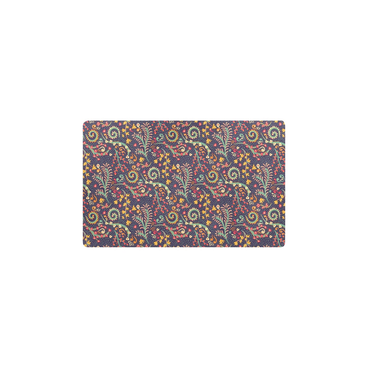 Bohemian Pattern Print Design 08 Kitchen Mat