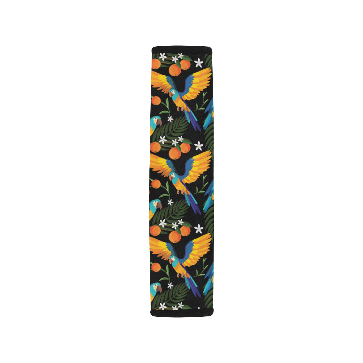 Macaw Pattern Print Design 03 Car Seat Belt Cover