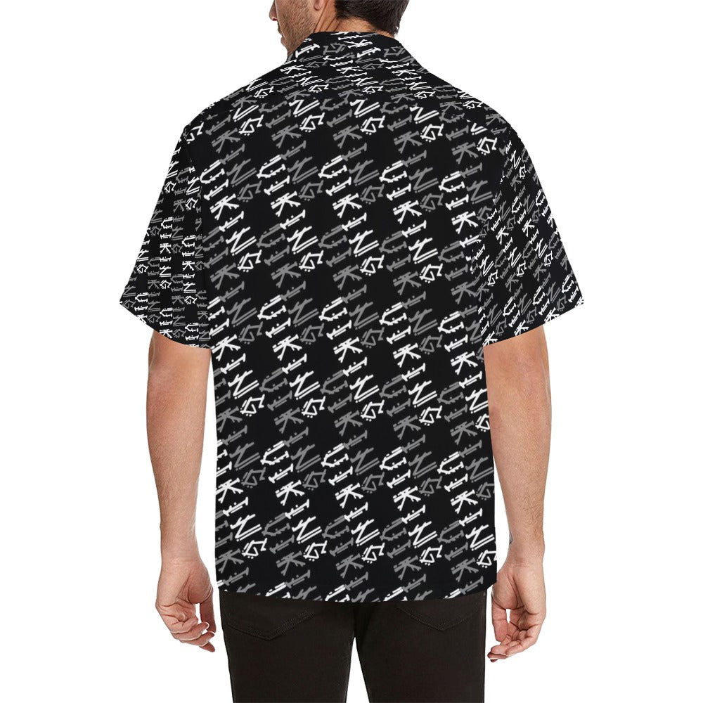 Vikings Print Design LKS306 Men's Hawaiian Shirt