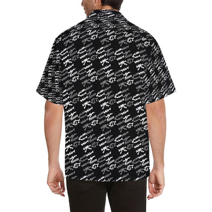 Vikings Print Design LKS306 Men's Hawaiian Shirt