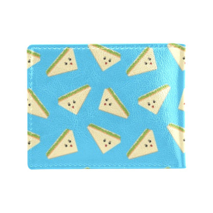 Sandwich Emoji Print Design LKS305 Men's ID Card Wallet