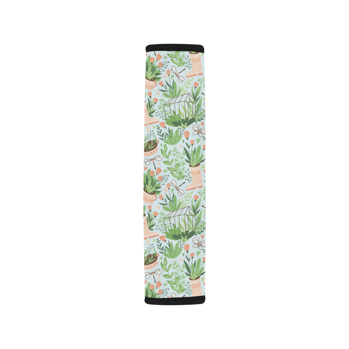 Gardening Pattern Print Design G04 Car Seat Belt Cover