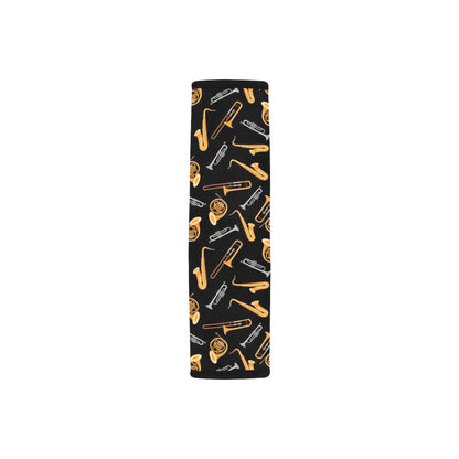 Saxophone Print Design LKS403 Car Seat Belt Cover