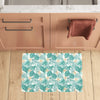 Bird Of Paradise Pattern Print Design 05 Kitchen Mat