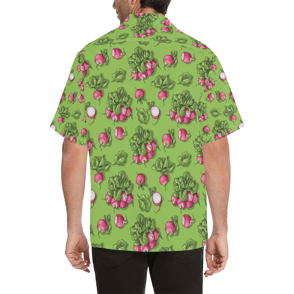 Radish Pattern Print Design A05 Men's Hawaiian Shirt