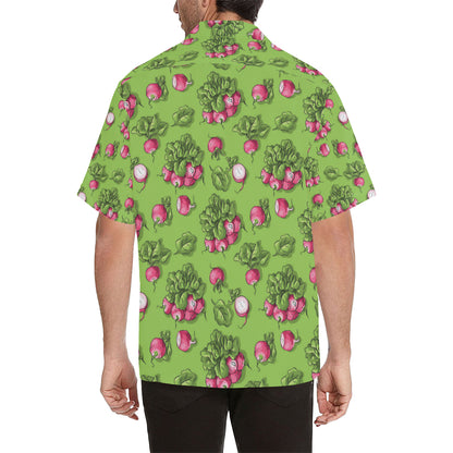 Radish Pattern Print Design A05 Men's Hawaiian Shirt