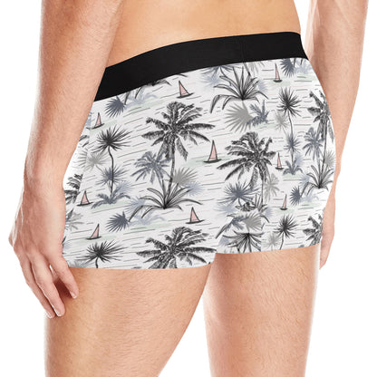 Pacific island Pattern Print Design A04 Men's Boxer Briefs